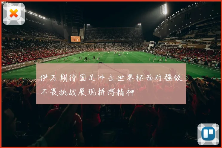 伊万期待国足冲击世界杯面对强敌不畏挑战展现拼搏精神